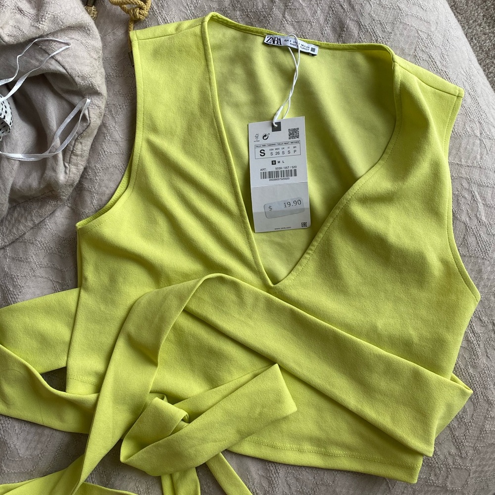 Zara wrap tank